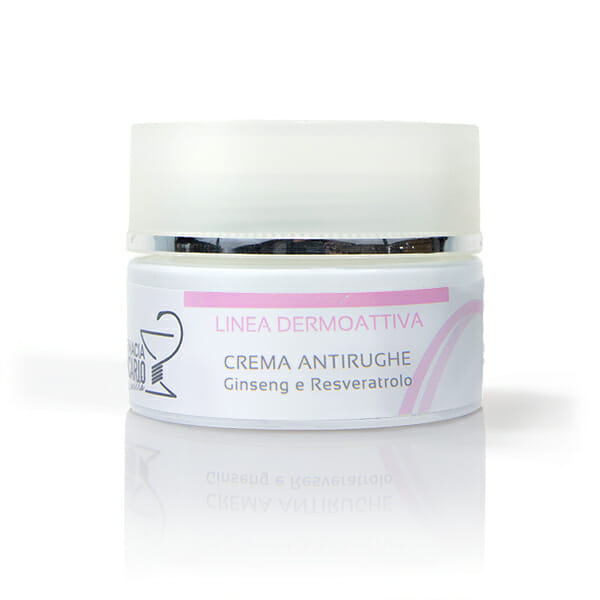 Crema antirughe ginseng e resveratrolo