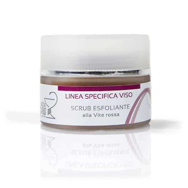 Scrub esfoliante alla vite rossa