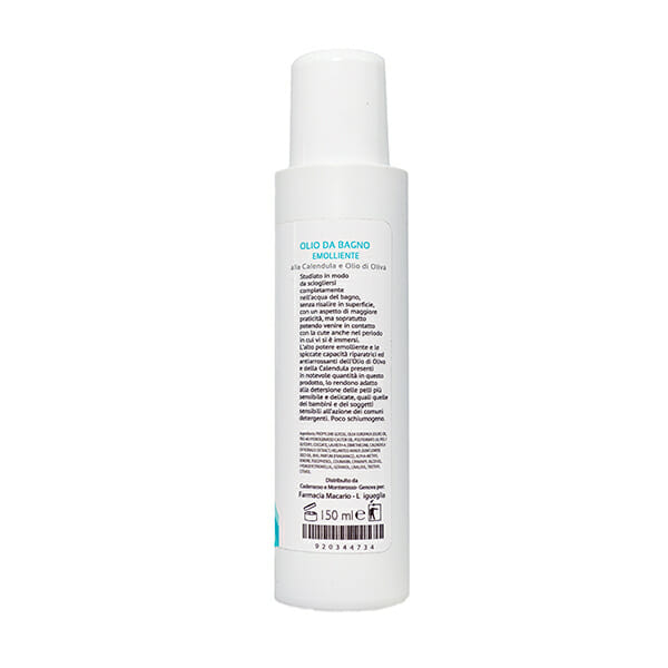 Olio da bagno emolliente